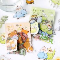 【Extraordinary Products】40ชิ้น/1ล็อต Kawaii เครื่องเขียนสติกเกอร์ Dream Town Diary Planner Travel สติกเกอร์ตกแต่งมือถือ Scrapbooking DIY Craft