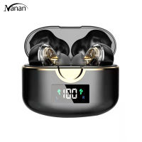 T22 TWS Wireless Headset Bluetooth-compatible Bass Headphones Touch Control Double Moving Coil Four Speakers Headset