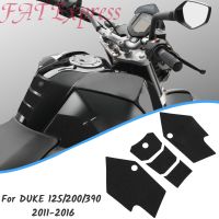 ของมาใหม่! ถังน้ำมันเชื้อเพลิง390สำหรับ DUKE 125 200ปลอกปกป้องเข่าสำหรับ KTM DUKE200 2011-2016รูปลอกสติกเกอร์ติดมอเตอร์ไซค์แผ่นติดด้านข้าง