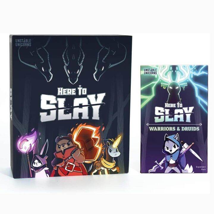 Asmodee TeeTurtle - Here To Slay Estensione Berserkers E Negromanti - Gioco Di Carte Strategico - 2-6 Giocatori - 10+ Anni