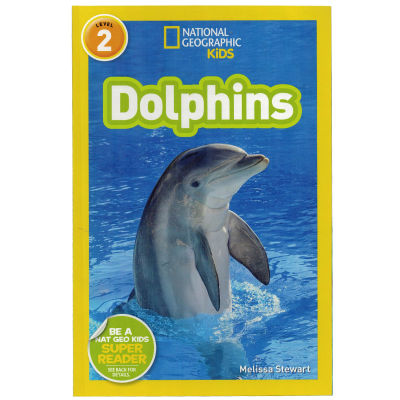Original English Picture Book National Geographic Children Level 2: Dolphin National Geographic graded reading elementary childrens English Enlightenment picture book