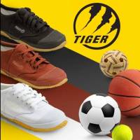 TIGER รองเท้าผ้าใบ รองเท้าพละ รองเท้าผ้าใบนักเรียนชาย รองเท้าวิ่ง รองเท้ากีฬา ฟุตซอล ออกกำลังกาย เพื่อสุขภาพ รุ่น TG9 (Size 31-43)