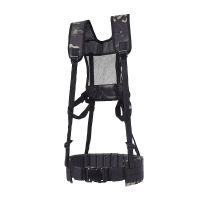 Tactical Vest MOLLE 1000D Nylon Vest Belt Combat Army Battle Cummerbunds For Mens With Shoulder Sling Combat Waist Belt