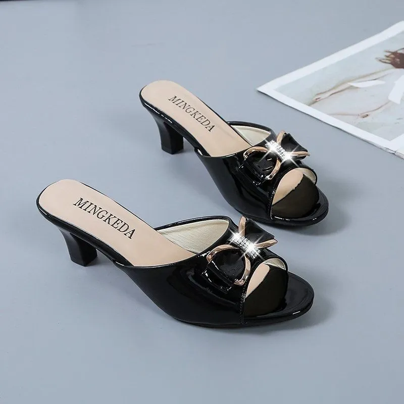 COD Cln Sandals Hiking Gimi Flat Formal For Woman korean flat