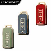 shangdjh New Design TPU Car Remote Key Case for Mitsubishi ASX LANCER Pajero Sport Outlander Eclipse Cross Key Cover Shell Accessories