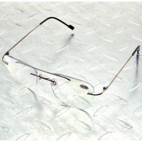 Men Women Aviation Rimless Antireflective Frameless Progressive Multifocal Limited Reading Glasses +1 to +4