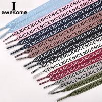 【HOT】✴℡ 70 /80/90/100/120/140/150/160 cm NICE Printing Shoelaces 1 Width Colorful Leather Shoes Laces