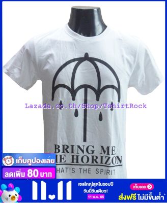 เสื้อวง BRING ME THE HORIZON บริงมีเดอะฮอไรซัน ไซส์ยุโรป เสื้อยืดวงดนตรีร็อค เสื้อร็อค  BMH8090 สินค้าในประเทศ