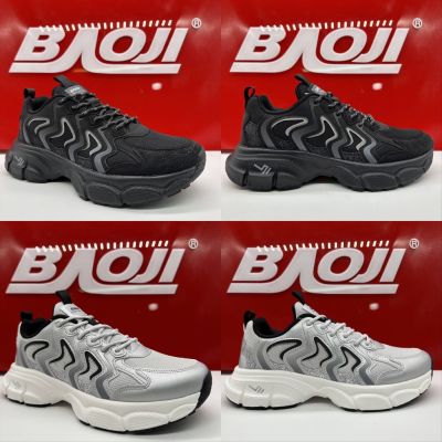 [New 08/2023] BAOJI บาโอจิ รองเท้าผ้าใบผู้ชาย bjm812