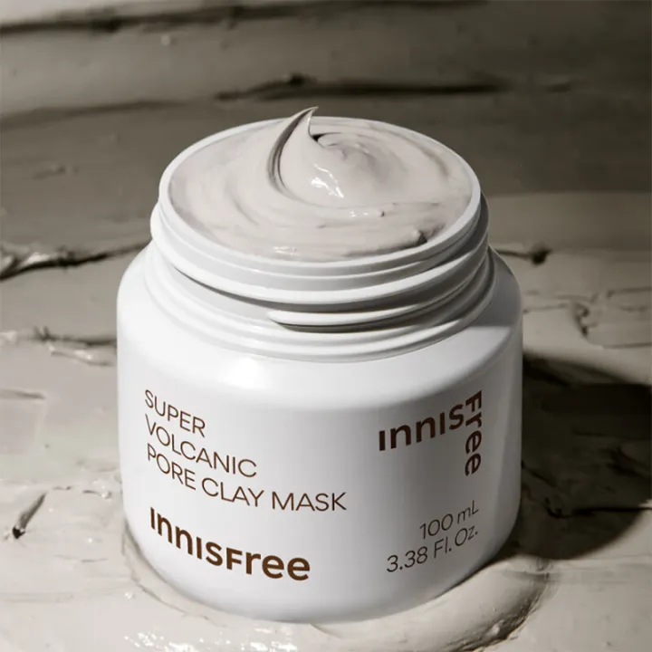 innisfree-super-volcanic-pore-clay-mask-2x-100ml-โคลนมาสก์หน้าสูตร-10-ประสิทธิภาพในหนึ่งเดียว