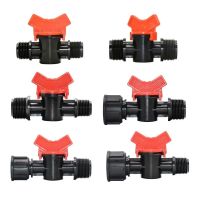 1/2" 3/4" Threaded Mini Ball Valve Hi-Quality Garden Water Connectors Drip Irrigation Valve Hose Switch Water Controllers