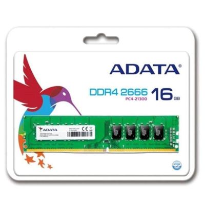 ADATA 16GB RAM รุ่น DDR4/2666 For PC (ADT-4U2666316G19R) / รับประกัน LT ตลอดชีพ