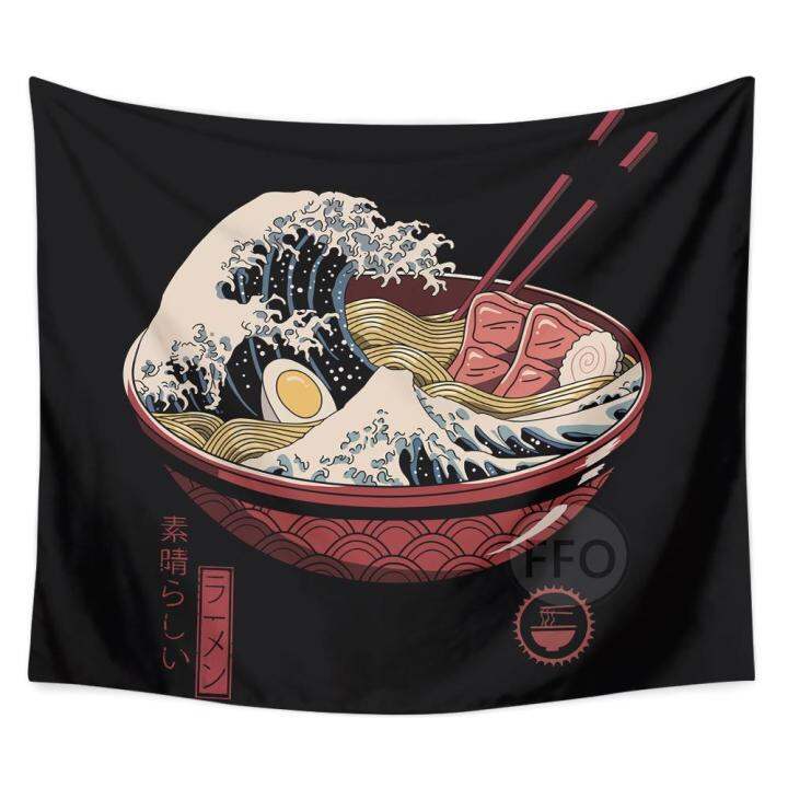 cw-japanese-samurai-cat-tapestry-wall-hanging-ocean-wave-tapestry-aesthetic-room-decor-tapestries-bed-cover-cars-home-decoration