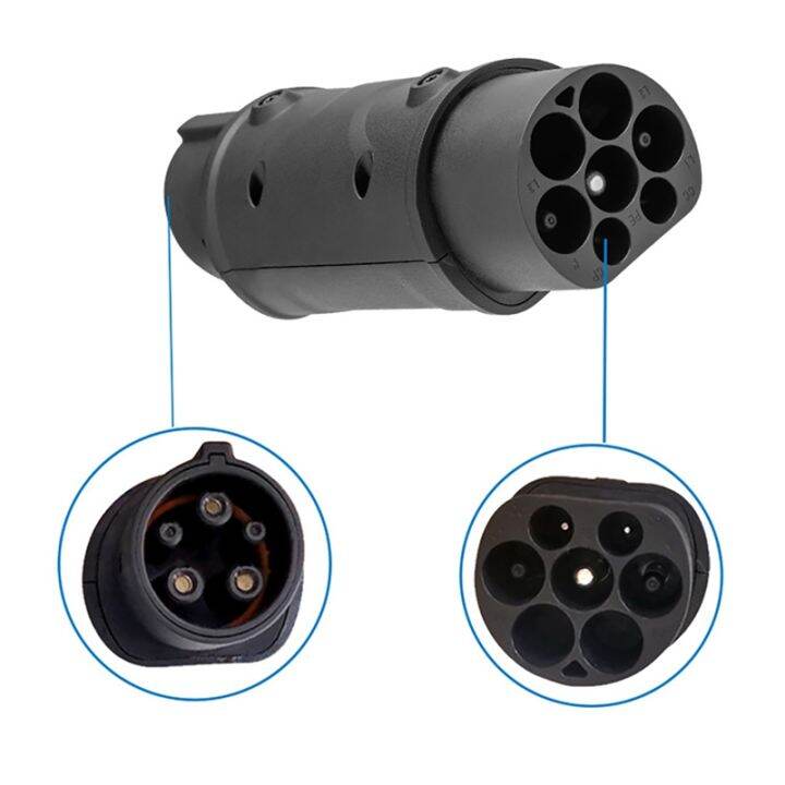 ev-adapter-32a-sae-j1772-adapter-electric-vehicles-charging-adapter-ev-connector-socket-type-1-to-type-2-adapter