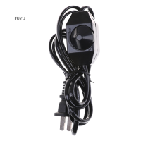 FUYU ใหม่ White/Black Lamp สายไฟ W dimmer SWITCH AC 220V/110V US Plug