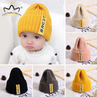 I LOVE DADDY &amp; MUMMY 6-36Months หมวกถักแบบนิ่มหมวกทรง Beanie ทารกแรกเกิดแรกเกิดแบบเกาหลีสำหรับเด็กหญิงเด็กชายโครเชต์อบอุ่นในฤดูหนาวหมวกสตรี