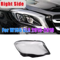 For W156 GLA Class 2015-2019 Headlight Lens Cover Head Light Lamp Shade Shell Light Cover