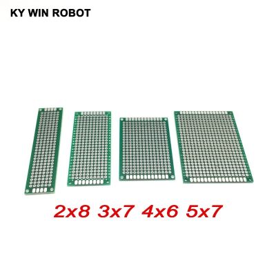 【YF】☜☎  4 pcs 2x8 3x7 4x6 5x7 cm double sided prototype pcb Board