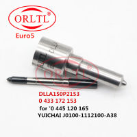 หัวฉีด orตรวจ dlla 150p 2153 (0 433 172 153 ) 0433172153 DLLA150P2153สำหรับ yuichai 0 445 120 165 0445120165 J0100-1112100-A38