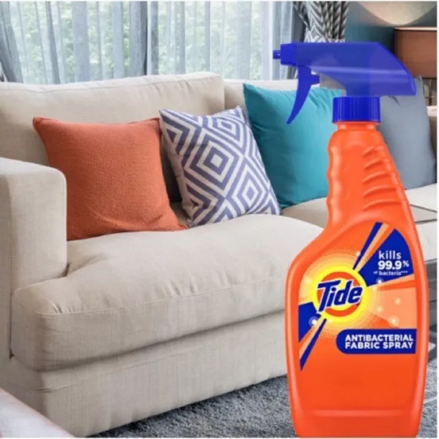 Tide antibacterial fabric spray sanitizes and freshens fabric Lazada PH