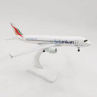 20ซม. 1:300 Scale airbus A320 NEO sriังกาสายการบินเครื่องบินเครื่องบินโลหะผสม Diecast รุ่นของเล่น Collective ของเล่นเด็ก