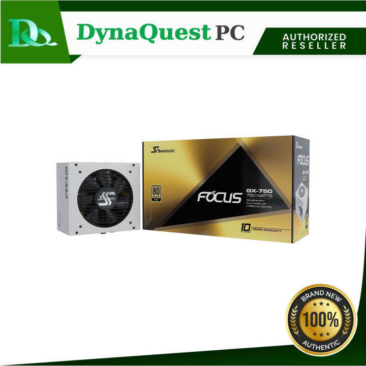 Seasonic Focus GX-750 GOLD 750W White 80 Full Modular SSR-750FX WHITE ...