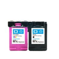 Vilaxh For HP667XL 667XL  Ink Cartridge for HP DeskJet Ink Advantage 1275 2374 2375 2376 2775 2776 Ink Cartridges