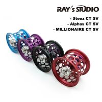 FS อุปกรณ์ตกปลา Spool Rays Studio 30mm สำหรับรอก Steez CT / Alphas CT / MILLIONAIRE CT ของแต่งรอก สปูลแต่ง สปูนแต่ง ตกปลา