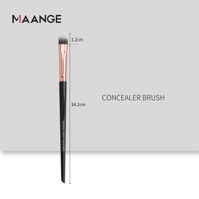 MAANGE 1 Pcs Pro Makeup Brush Lip Small Fan Eyebrow Eyeshadow Concealer Brush Beauty Tools