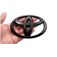 NEW Toyota carbon fiber logo front logo rear logo 11 12 14 15 16cm carbon fiber pattern modification logo ting