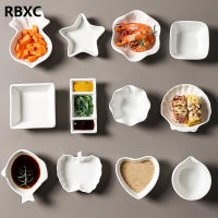 อาหารเรียกน้ำย่อยพอร์ซเลน RBXC และชามชิมถาดจานใส่ซอสถั่วเหลืองสำหรับเชฟ