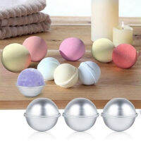 ไซทาทอนก์บี®2Pcs อะลูมินัมอัลลอย3D Ball Bath Bombs พิมพ์ทำเค้ก DIY เบเกอรี่เครื่องมืออุปกรณ์เสริม