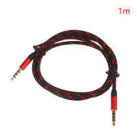 daoj MALL 3.5MM MALE TO MALE AUX Car Phone Computer CAR AUDIO HEADPHONE เชื่อมต่อสายเคเบิล