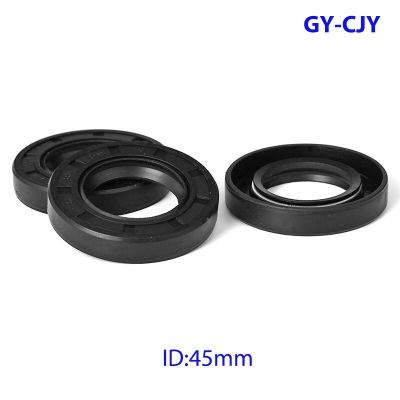 ID: 45mm Black NBR TC/FB/TG4 Skeleton Oil Seal Rings OD: 52mm - 100mm Height: 5mm - 12mm NBR Double Lip Seal for Rotation Shaft Gas Stove Parts Access