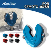 กุญแจเปล่าตัวอ่อนสำหรับ CFMOTO 450SR 450 SR 2022 2023จักรยานยนต์อุปกรณ์เสริมมอเตอร์ไซค์