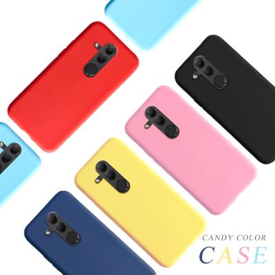 Candy colorful Phone Case for Huawei Mate 20 lite Mate 9 10 20 P30 P20 Pro P10 Plus P9 P8 Lite 2017 Matte Soft Silicone Cover