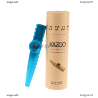 langyouzi9 2ชิ้น เซ็ต kazoo BOX Metal kazoo กระดาษจัดเก็บอุปกรณ์เสริม