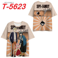 Spy Play House เสื้อยืดพิมพ์ลายการ์ตูน,เสื้อโอเวอร์ไซซ์คอกลมแขนสั้นทรงหลวมเสื้อแฟชั่น【fast】