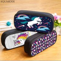 【CW】 Cartoon Pencil Case Kawaii Large Pen Bag Box Cute Students Pencil Cases Lovely Stationery Bag Kid Gifts School Office Supplies