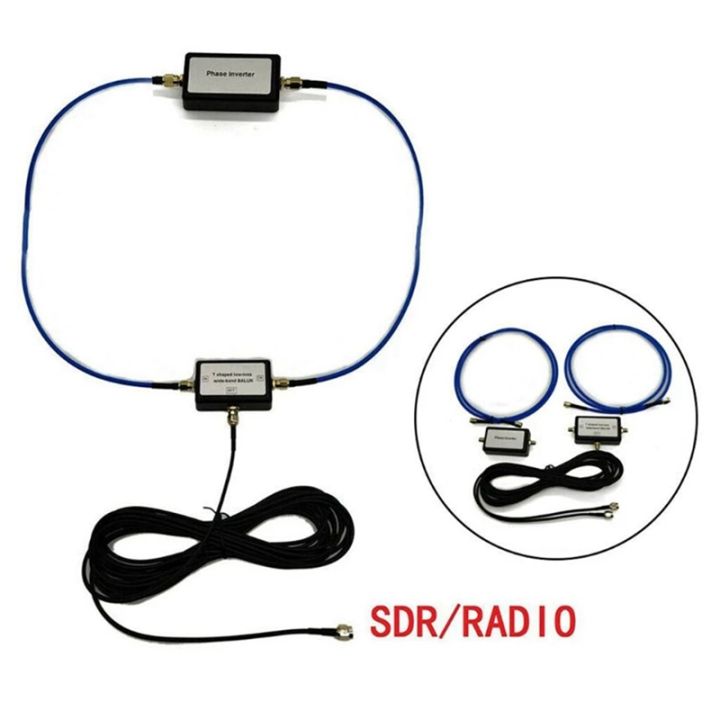 250mw-youloop-electromagnetic-antenna-10khz-to-30-mhz-portable-passive-magnetic-loop-antenna-new-abs-metal-with-rg402-rg174-for-hf-vhf
