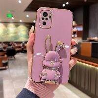 1เคส Ponsel Astronot Kelinci ไม่เหมาะสำหรับ Xiaomi Redmi Note 12 5G 11 Pro 11S 10S 9S 8T Untuk Redmi 10C 10A 9C 9T 9A 10 9 8A 3D Sampul Braket