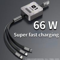 รถยนต์ 100W Super Fast Charging Data Cable สายชาร์จ Typec เหมาะสําหรับโทรศัพท์มือถือ Huawei VIVO Xiaomi OPPOUSB