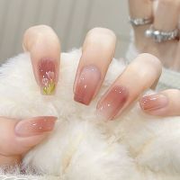 mist tulip nail a fake nails manicure fingernails on art products of brief paragraph stick