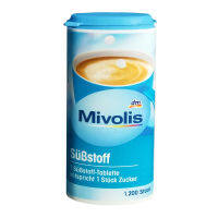 Mivolis สารให้ความหวานแคลอรี่ต่ำ (Equal) สำหรับผู้ป่วยโรคเบาหวาน, บรรจุ 1,200 เม็ด, ผลิตในประเทศเยอรมนี