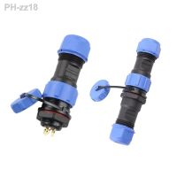 IP68 waterproof connector SP13 SP17 SP21 1/2/3/4/5/6/7 pins panel Mount wire cable connector aviation plug