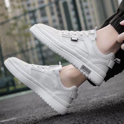 Men Breathable  Lace-up Running Shoes Jogging Shoes Black Casual Mens Tennis Mens Walking Sneakers Sport Model Real Dropship