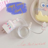 เคส นิ่ม ป้องกันสายชาร์จ ลายสุนัข Cinnamoroll น่ารัก สําหรับ IPhone 20W 18W 5 ชิ้น