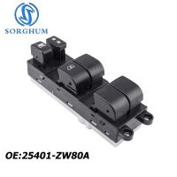 SORGHUM Electric Power Window Master Control Switch Lifter Regulator For Nissan Versa 2010 2011 2012 25401-ZW80A Car Essories