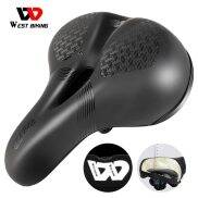 WEST BIKING Yên Xe Đạp Rộng Mềm Đệm Rỗng Chống Sốc Ghế Xe Đạp Leo Núi