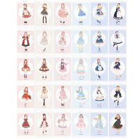 30 sheets Box Alice Girls Liliths Waltz Postcards Greeting Wishing Gifts Cards Envelopes Card